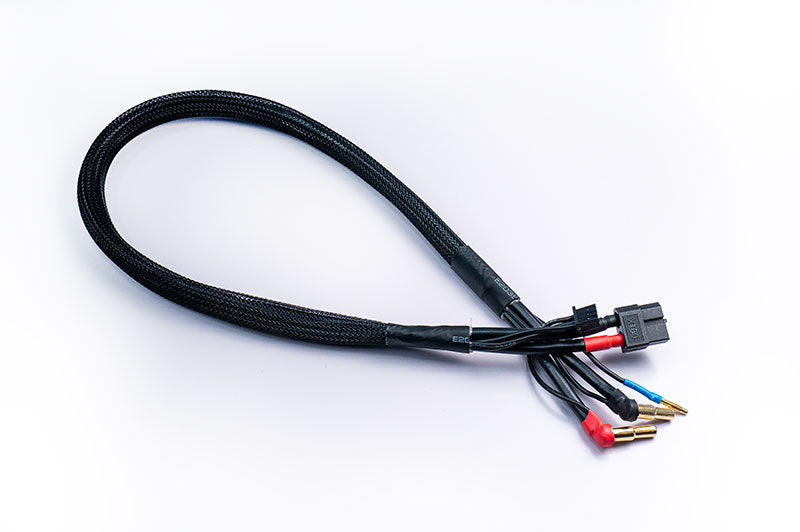 ProtonRC High Amps 2S Hardcase LiPo Charge Cable XT60 to 5mm Bullet & JST-XH – Καλώδιο Φόρτισης 300mm 12AWG