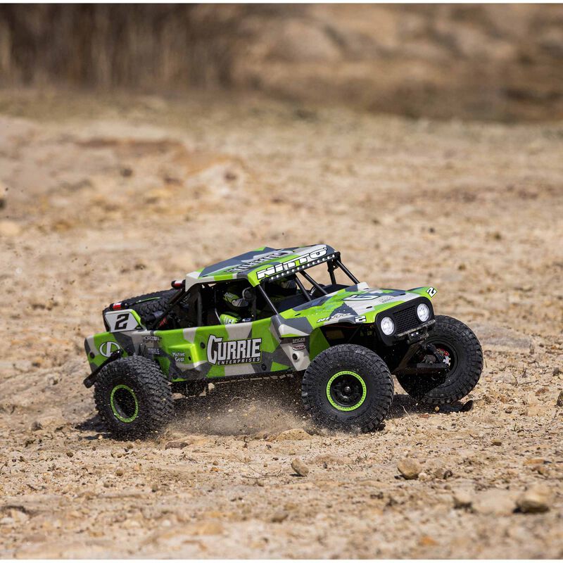 Losi Hammer Rey U4 1/10 RTR 4WD Brushless Rock Racer Truck (Green