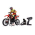 Losi Promoto-MX RTR 1/4 Brushless Dirt Bike (FXR) w/2.4GHz DX3PM Radio & MS6X System