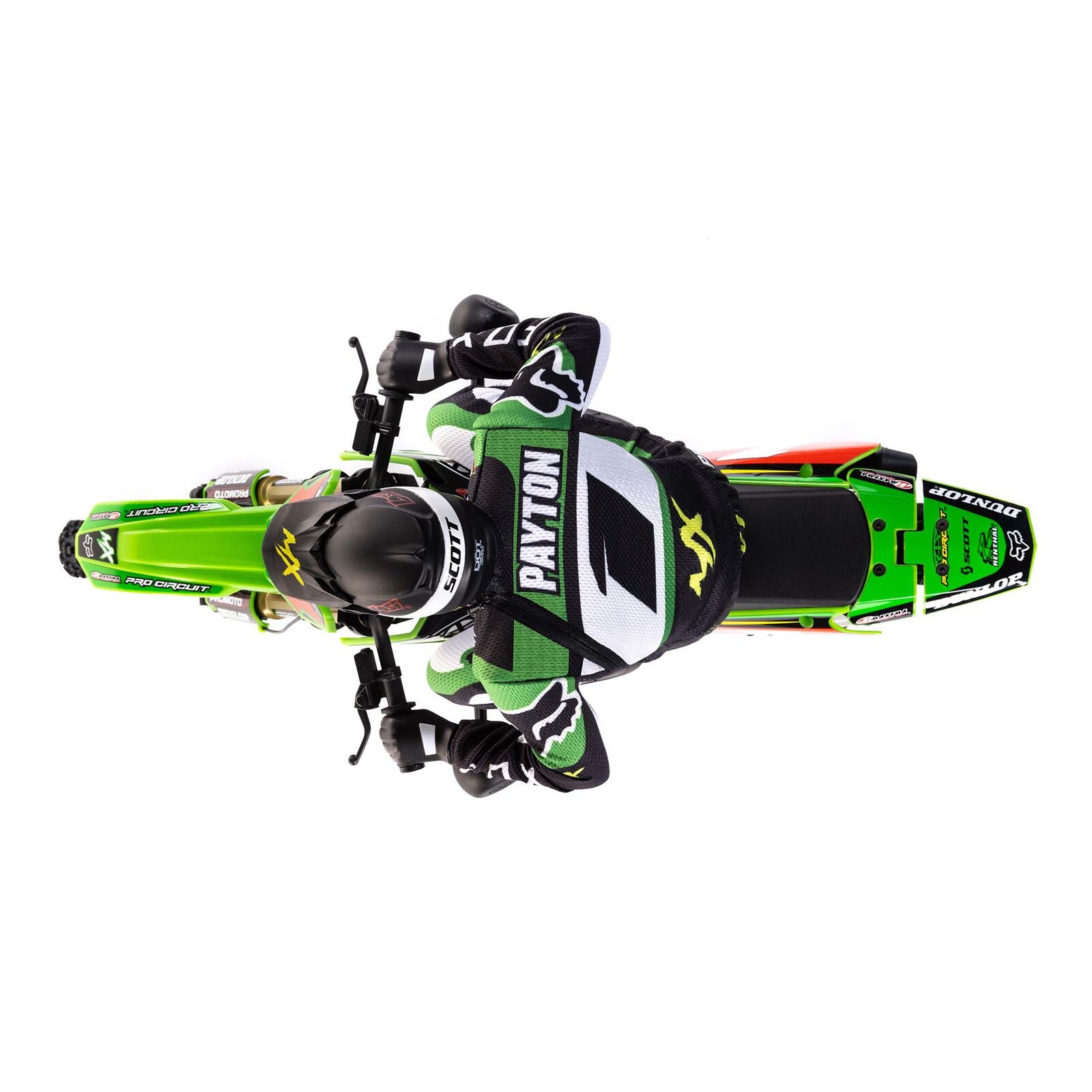 Losi Promoto-MX RTR 1/4 Brushless Dirt Bike (Pro-Circuit) w/2.4GHz DX3PM Radio, MS6X & Battery & Charger