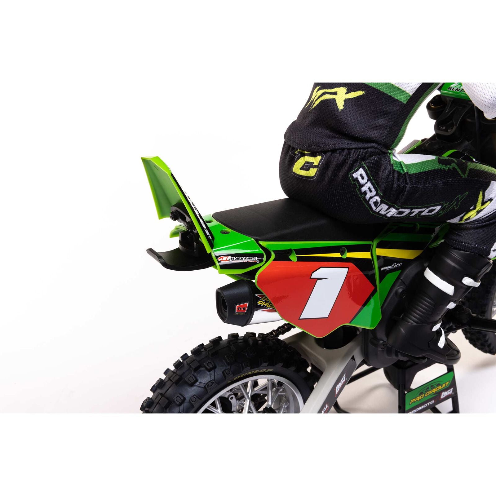 Losi Promoto-MX RTR 1/4 Brushless Dirt Bike (Pro-Circuit) w/2.4GHz DX3PM Radio, MS6X & Battery & Charger