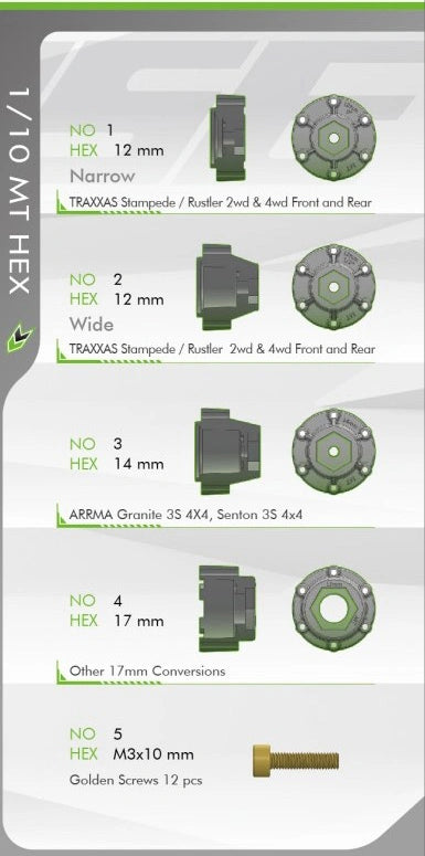 Louise MT-ROCKET 1/10 MAXX Soft Tires & Wheels MFT LT3307SX