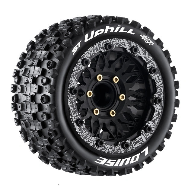 Louise ST-UPHILL 1/10 Soft MFT Tires & Wheels LT3313SX (2 τεμ.) με Removable Hex System