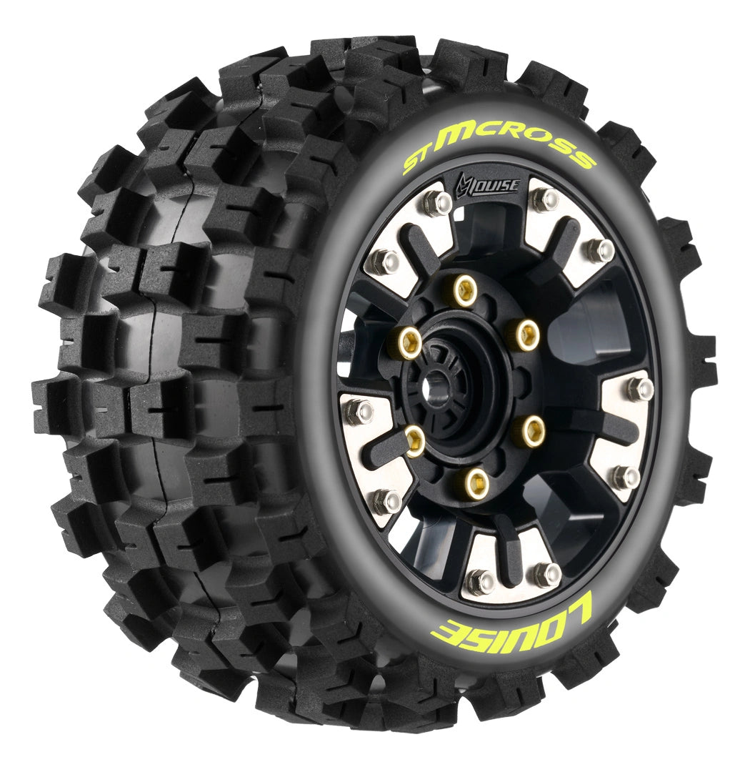 Louise RC ST-MCROSS Soft Tires Mini Maxx / Mini XRT (2pcs) 12mm Hex – LT3390SM