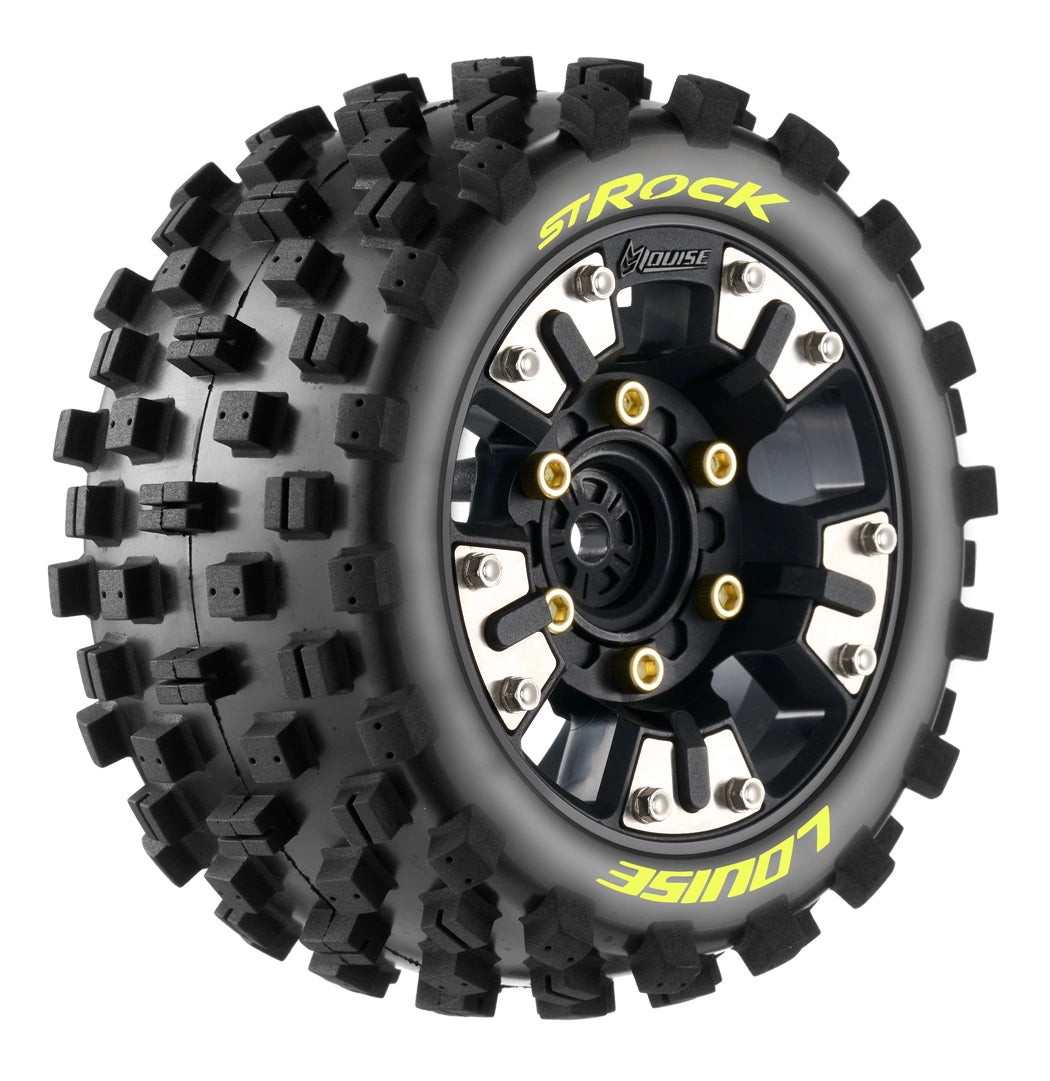 Louise RC ST-ROCK Soft Tires Mini Maxx / Mini XRT (2pcs) 12mm Hex – LT3391SM