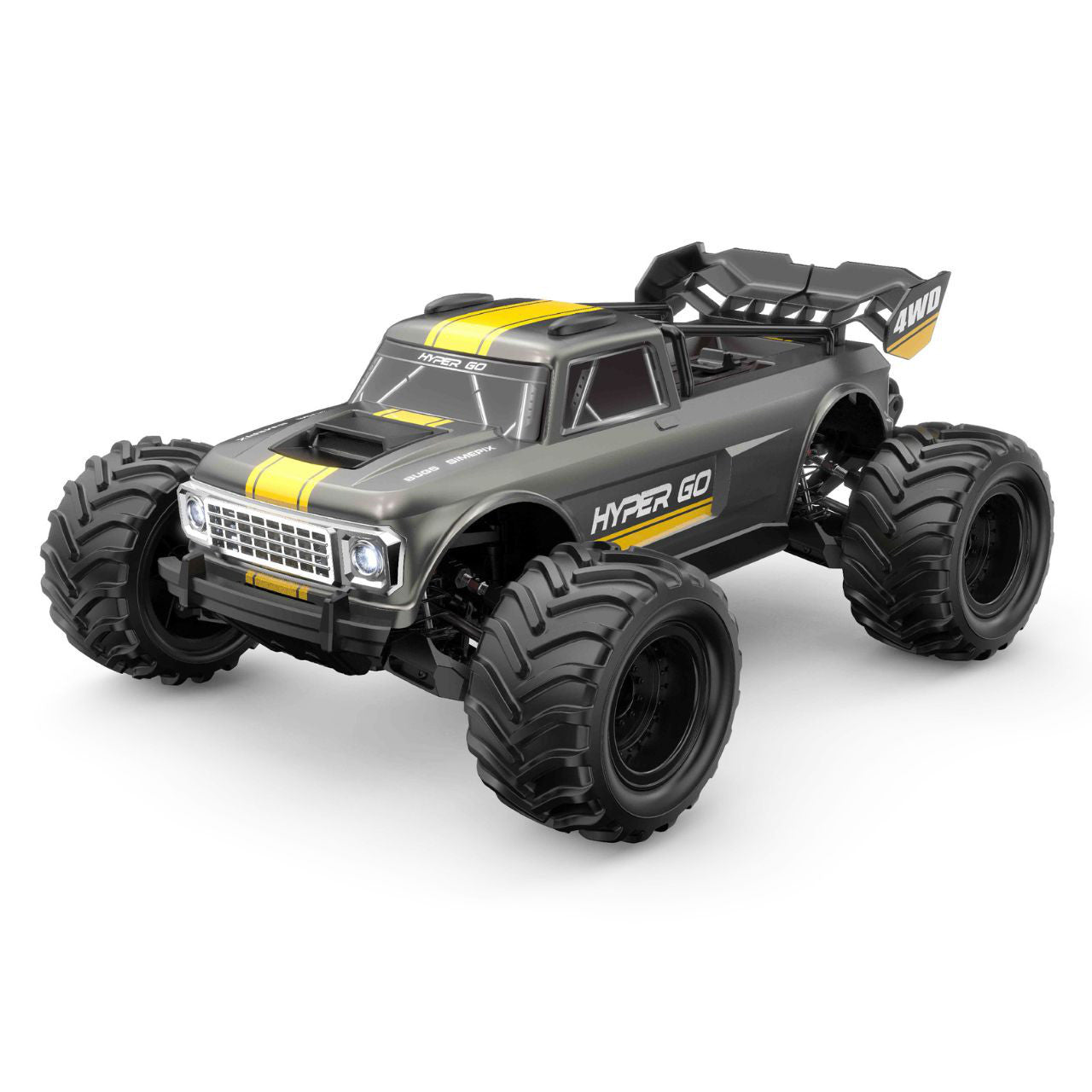 MJX Hyper GO 10210 Truck 1/10 Brushless 4WD RTR Grey – Τηλεκατευθυνόμενο Αυτοκίνητο Brushless 80km/h+