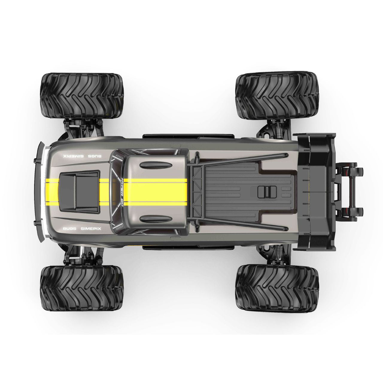 MJX Hyper GO 10210 Truck 1/10 Brushless 4WD RTR Grey – Τηλεκατευθυνόμενο Αυτοκίνητο Brushless 80km/h+