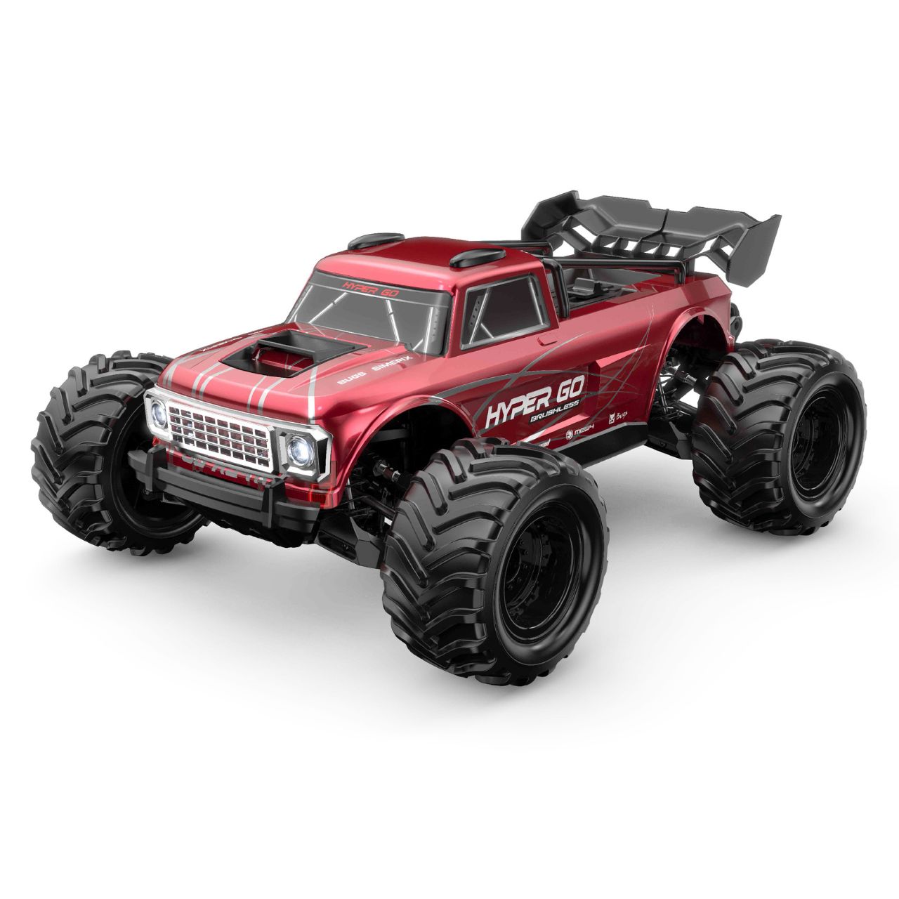 MJX Hyper GO 10210 Truck 1/10 Brushless 4WD RTR Red – Τηλεκατευθυνόμενο Αυτοκίνητο Brushless 80km/h+