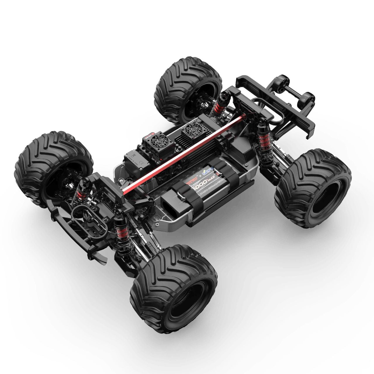 MJX Hyper GO 10210 Truck 1/10 Brushless 4WD RTR Red – Τηλεκατευθυνόμενο Αυτοκίνητο Brushless 80km/h+