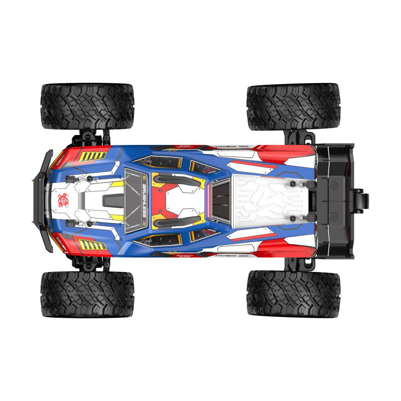 MJX Hyper GO 14212 1/14 Brushless Truggy 4WD RTR – Με 2 Αμαξώματα, Μπαταρία & Φορτιστή USB