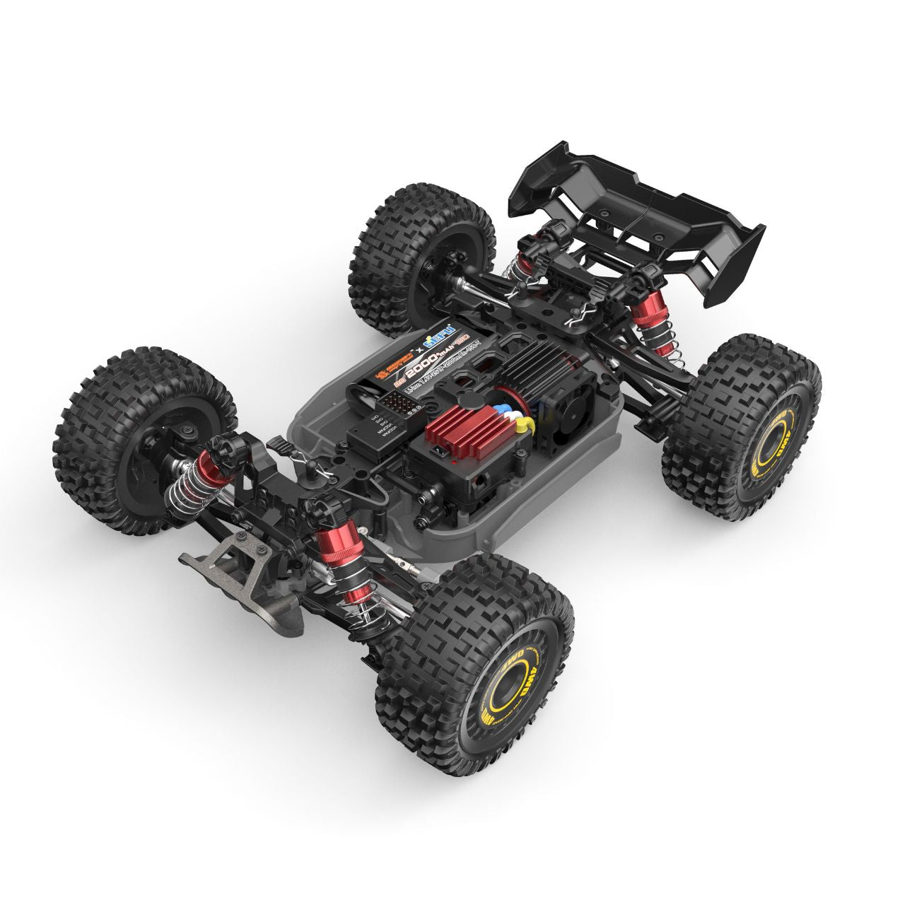 MJX Hyper GO 16213 1/16 Brushless Buggy 4WD RTR – 2 Καπάκια & 2 Σετ Ελαστικών