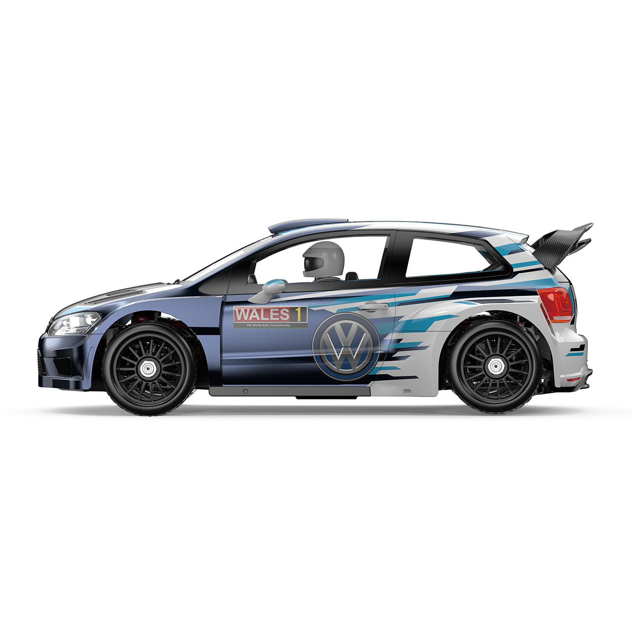 MJX Hyper GO 7304 Volkswagen Polo R WRC 1/7 Brushless 4WD RTR – Rally / Drift RC με 2 Σετ Ελαστικών