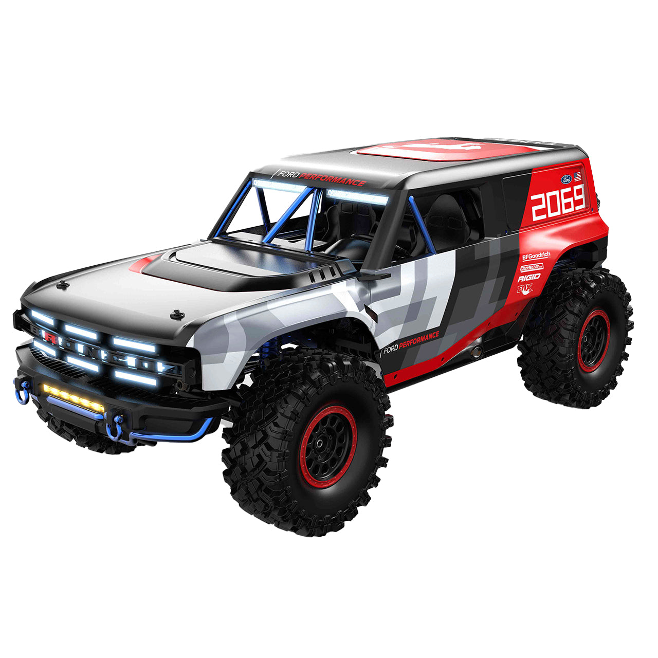 MJX Hyper GO H8P Ford Bronco R 1/8 Brushless 4WD Crawler RTR – Licensed Scale Crawler