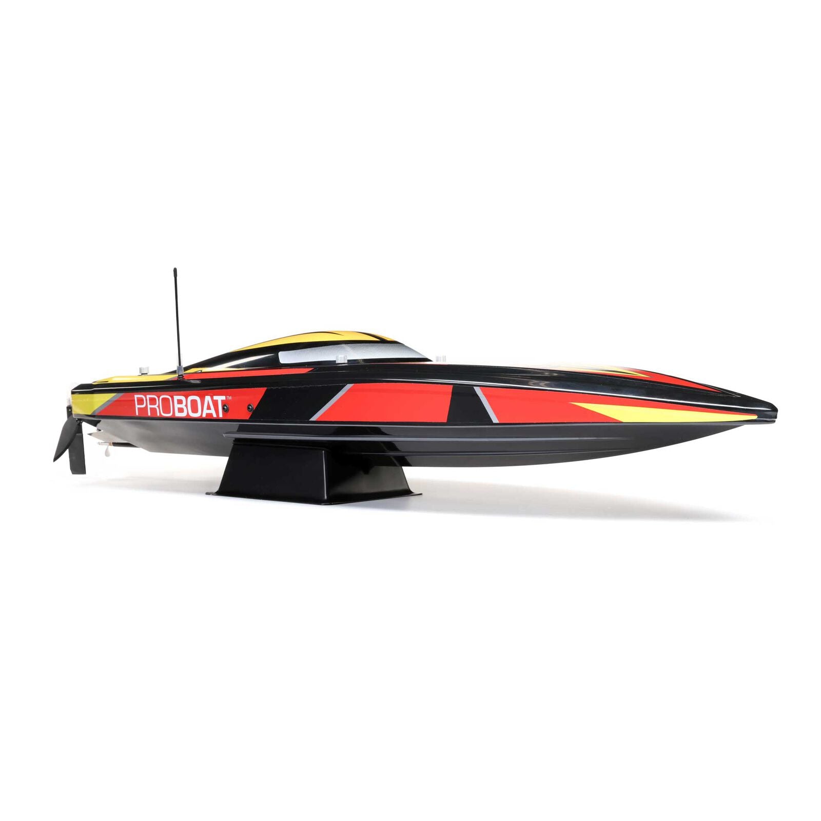 Pro Boat Sonicwake 36" Self-Righting RTR Deep-V Brushless Boat (Black) w/Spektrum SLT3 2.4GHz Radio