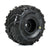 Pro-Line Dreadnaught Tires Mounted on Black Wheels για ARRMA Gorgon & Quake Grom (4τμχ)