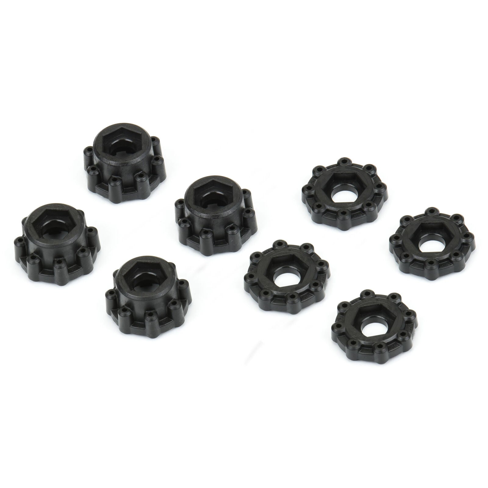 Pro-Line 8x32 to 17mm 1/2" Offset Hex Adapters (4pcs)
