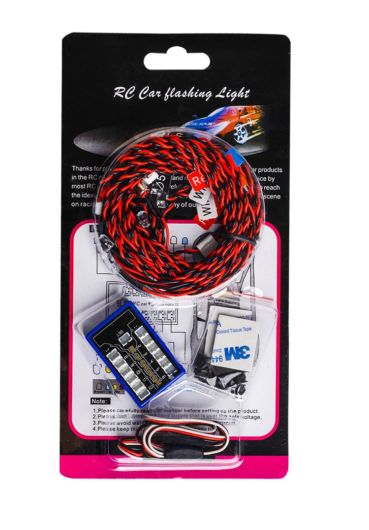 ProtonRC 12 LED RC Car Flashing Light System – Σύστημα Φωτισμού για RC Αυτοκίνητα