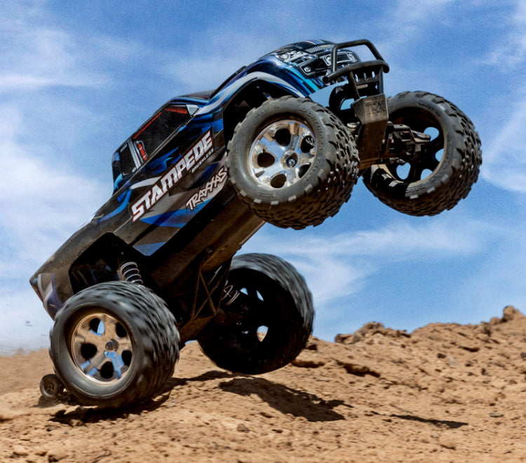 Traxxas Stampede BL-2s HD RTR 1/10 2WD Brushless Monster Truck (Blue) w/BL-2s ESC & TQ 2.4GHz Radio