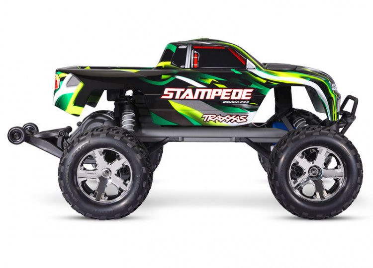 Traxxas Stampede BL-2s HD RTR 1/10 2WD Brushless Monster Truck (Blue) w/BL-2s ESC & TQ 2.4GHz Radio