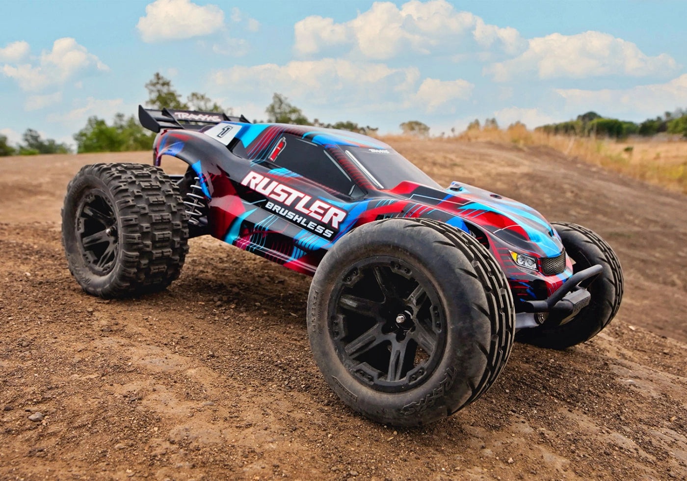 Traxxas Rustler VX3 1/10 RTR 2WD Brushless Stadium Truck με VX3 ESC, TQi Sport & TSM