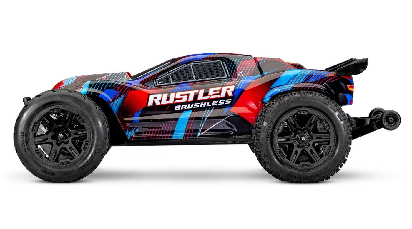 Traxxas Rustler VX3 1/10 RTR 2WD Brushless Stadium Truck με VX3 ESC, TQi Sport & TSM