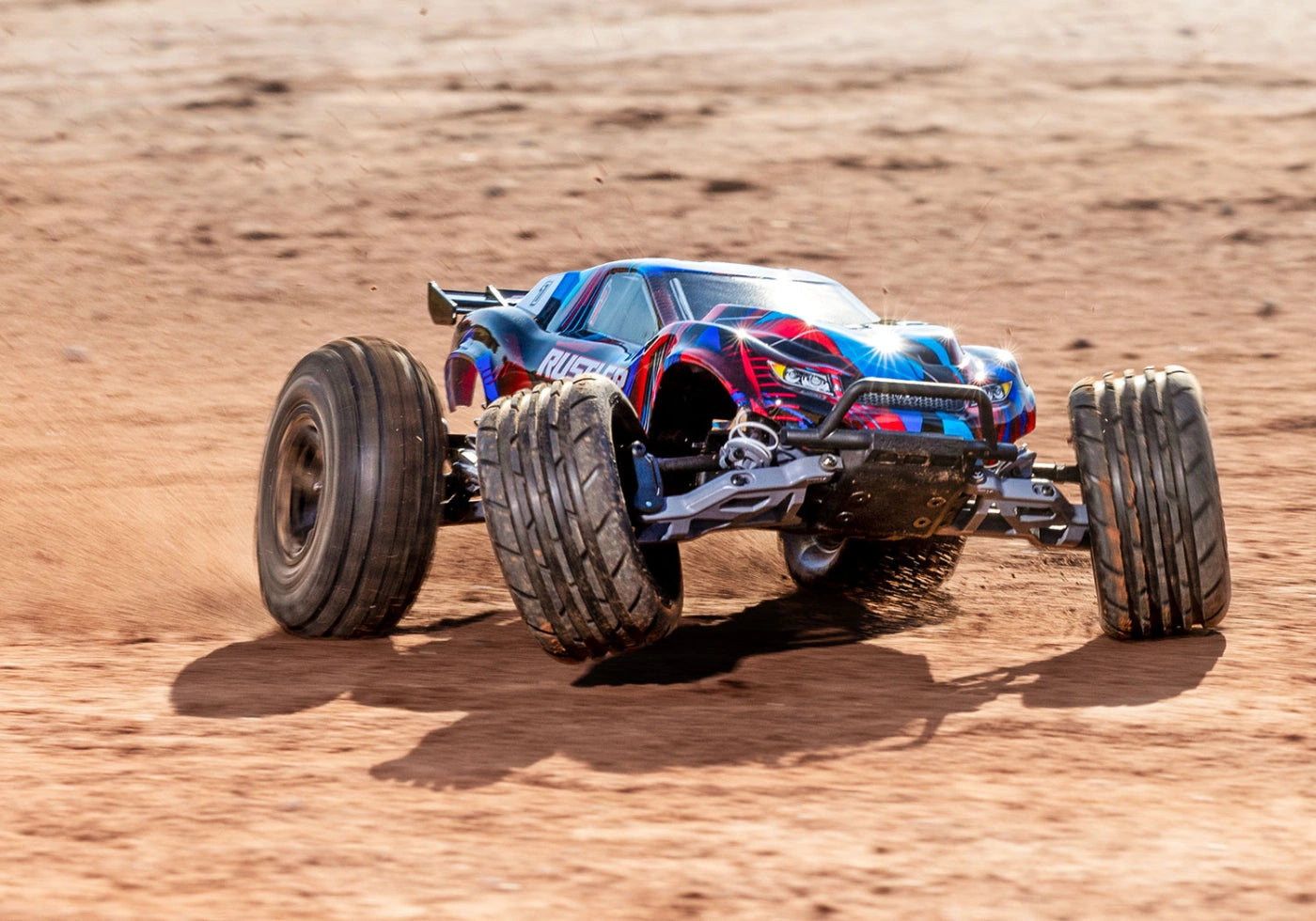 Traxxas Rustler VX3 1/10 RTR 2WD Brushless Stadium Truck με VX3 ESC, TQi Sport & TSM