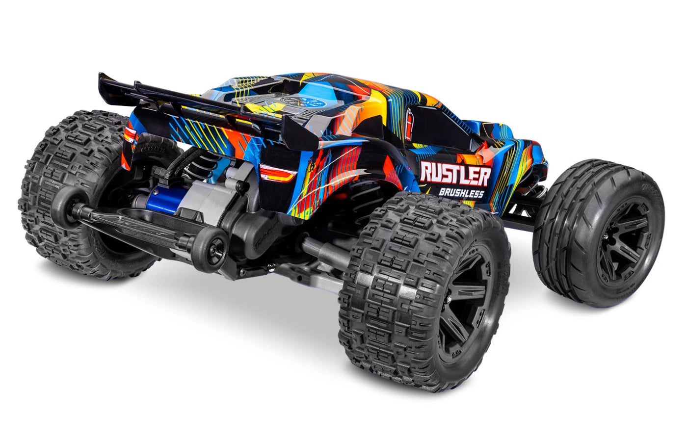 Traxxas Rustler VX3 1/10 RTR 2WD Brushless Stadium Truck με VX3 ESC, TQi Sport & TSM