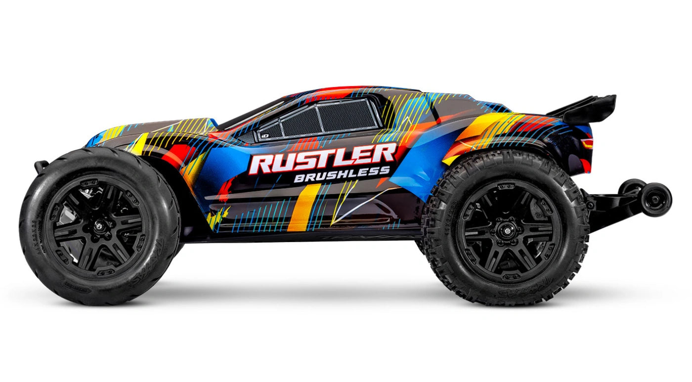 Traxxas Rustler VX3 1/10 RTR 2WD Brushless Stadium Truck με VX3 ESC, TQi Sport & TSM
