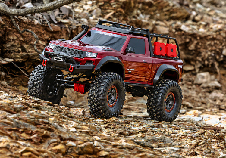 Traxxas TRX-4 Sport Scale Crawler High Trail Truck 1/10 RTR Red