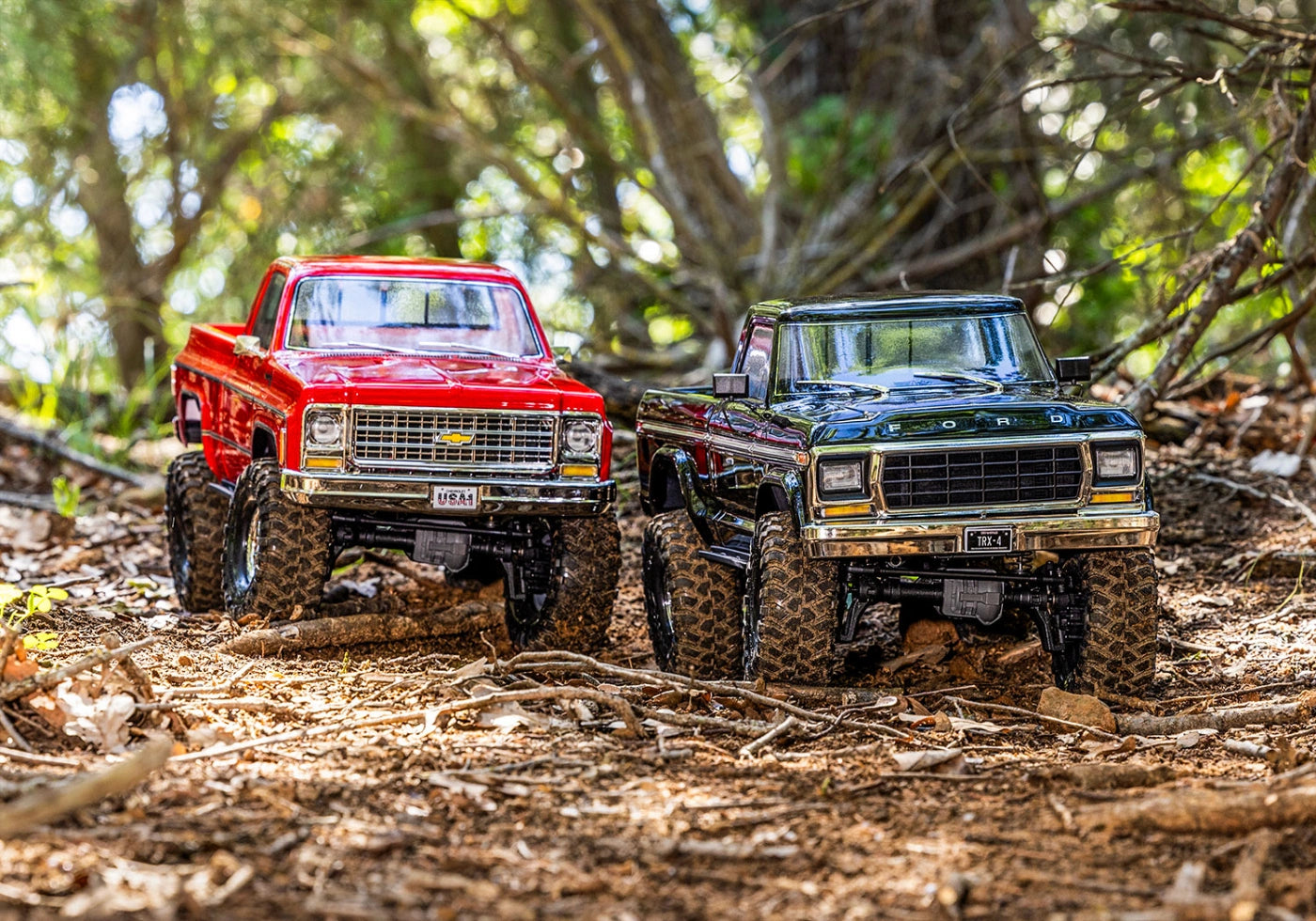Traxxas TRX-4 1979 Chevrolet K10 Black RTR 1/10 4WD Scale & Trail Rock Crawler με XL-5 HV ESC & TQ 2.4GHz