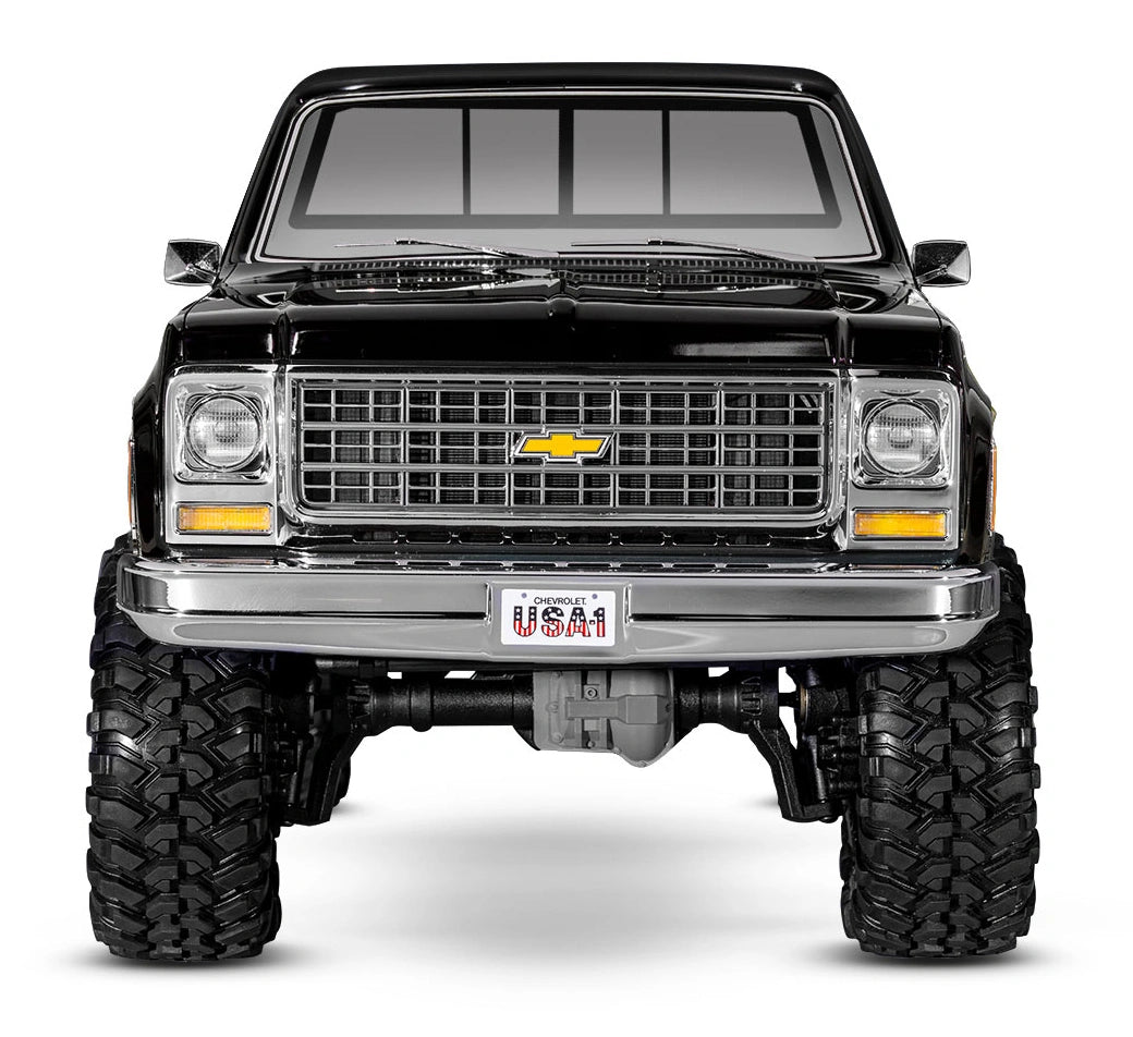 Traxxas TRX-4 1979 Chevrolet K10 Black RTR 1/10 4WD Scale & Trail Rock Crawler με XL-5 HV ESC & TQ 2.4GHz