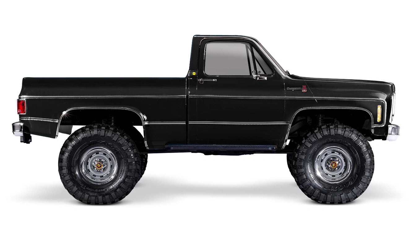 Traxxas TRX-4 1979 Chevrolet K10 Black RTR 1/10 4WD Scale & Trail Rock Crawler με XL-5 HV ESC & TQ 2.4GHz