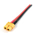 XT-60 female plug with 10 cm 14 AWG power wire (black + red) - MSP