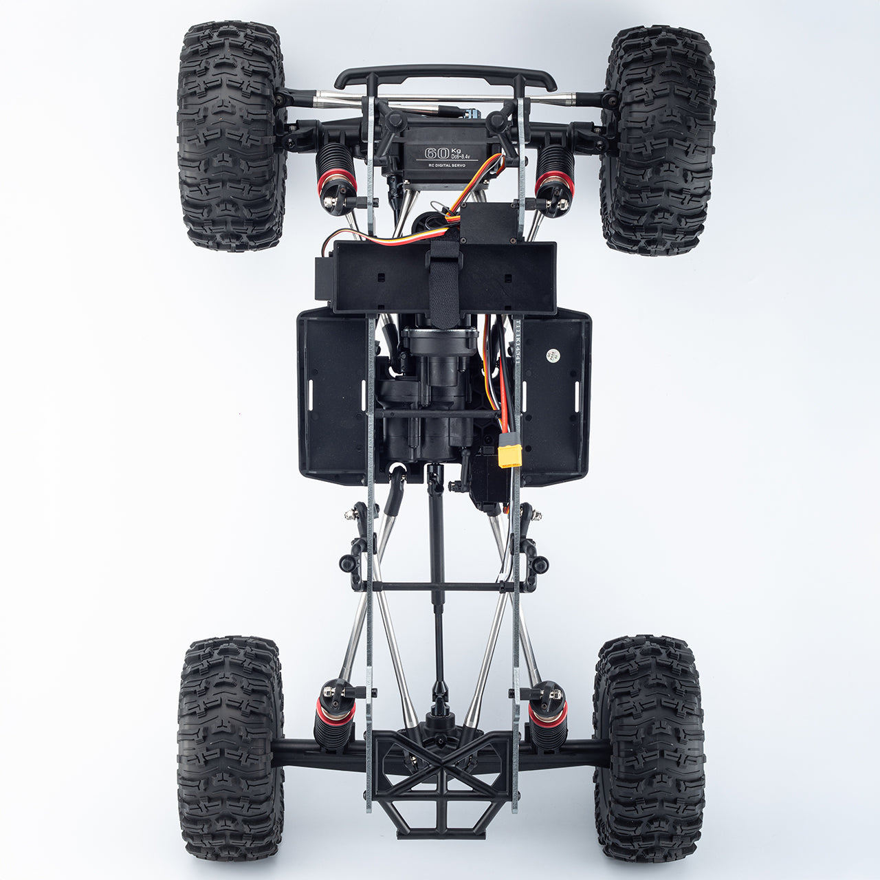 Yikong Rock Crawler Rock Slide YK4061 1/6 4WD Green RTR – Με Hobbywing Fusion 8IGHT & 60kg Servo