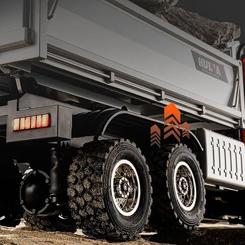 HUINA 1598 1/14 2.4G Remote Control Dumper 6x6 Engineering Transport Vehicle Lifting Rod Tipper
