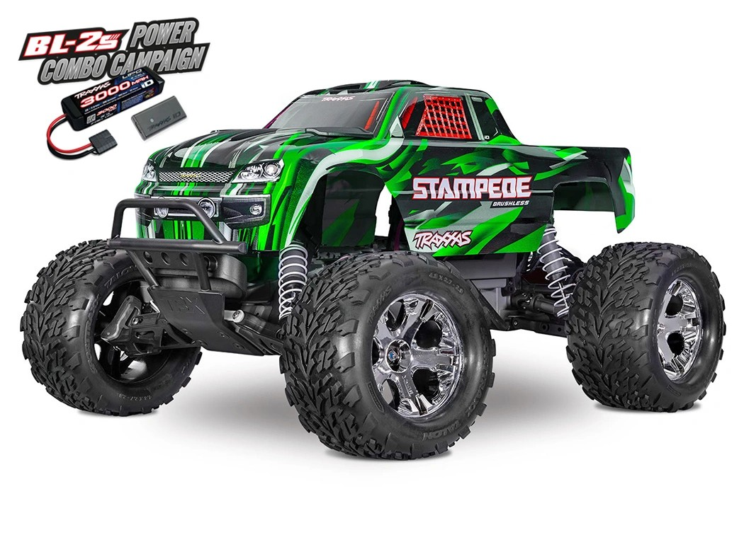 Traxxas Stampede BL-2s HD RTR 1/10 2WD Brushless Monster Truck