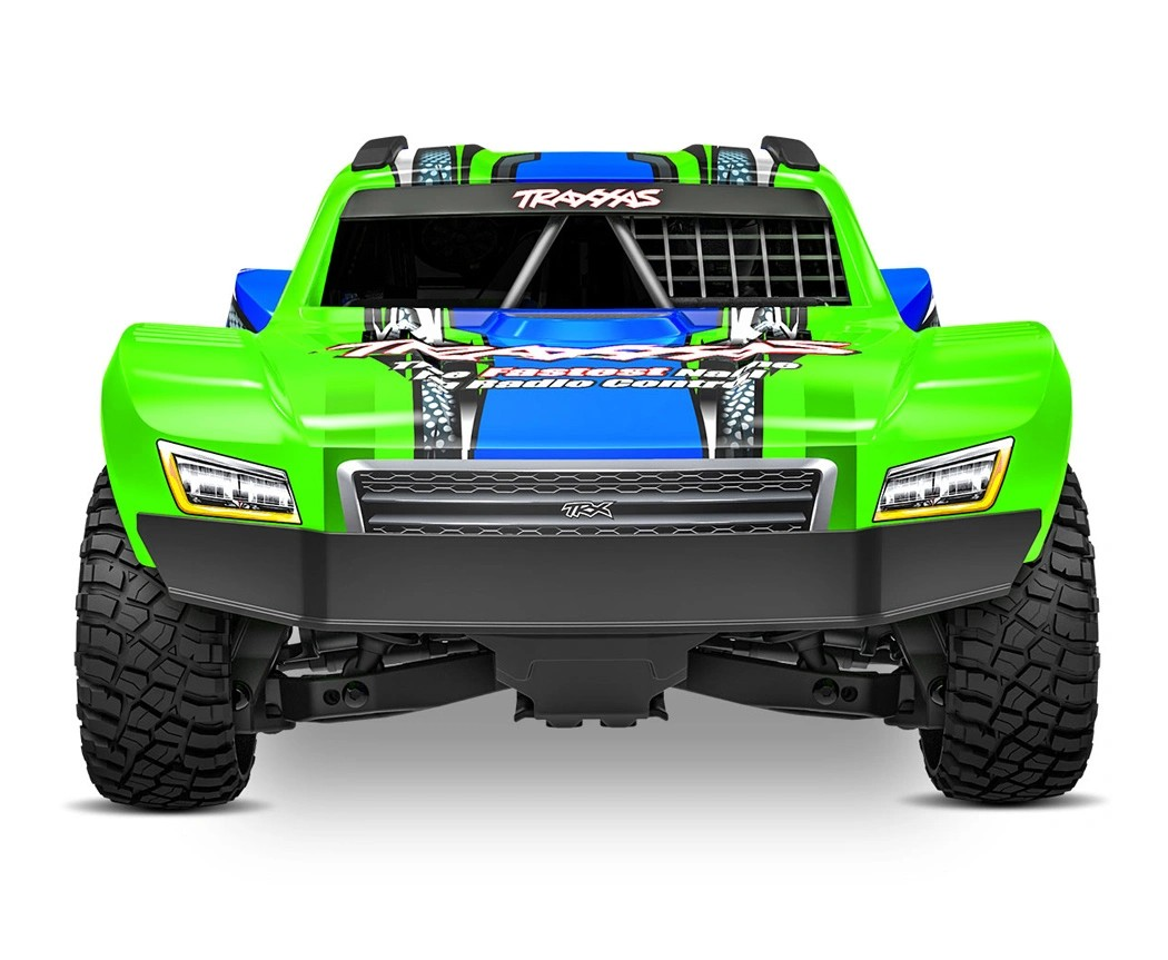 Traxxas Mini Slash® Brushless 1/16 4WD RTR Short Course Truck (Green) w/TQ™ 2.4Ghz Radio, Battery