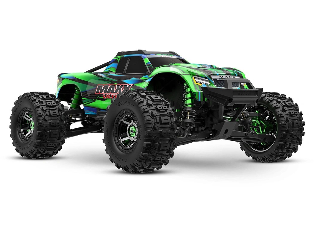Traxxas MAXX Ultimate VXL-4s 4WD 1/10 RTR TQi TSM Green