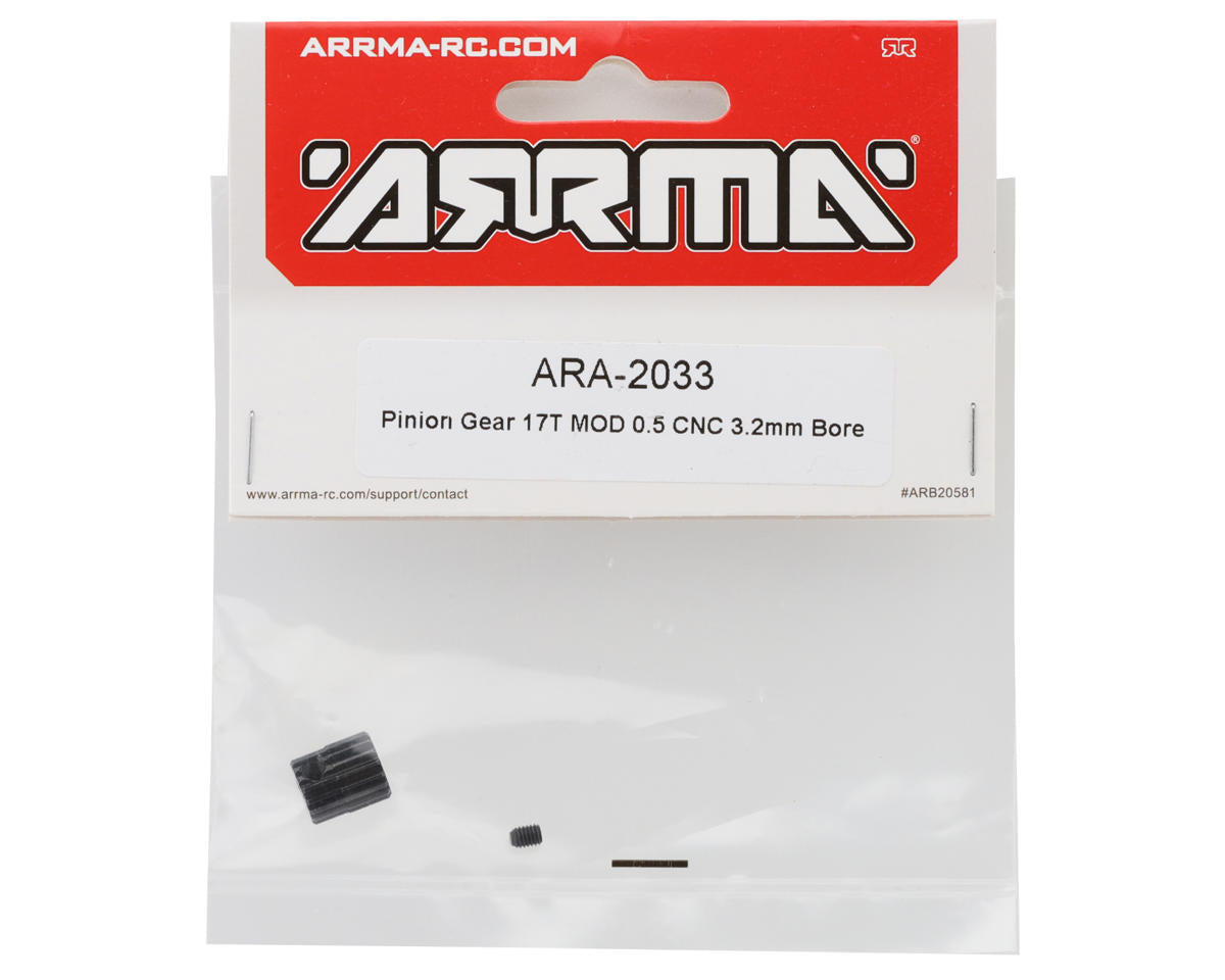 Arrma Mod 0.5 Pinion Gear 17T 3.2mm Bore