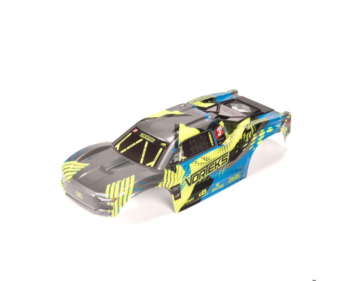Arrma VORTEKS Clipless Painted Decaled Body, Teal