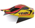 Arrma Typhon Mega 665 Clipless Pre-Painted Body (Yellow/Red)