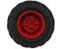Arrma Quake dBoots Cut Chevron Monster Truck Pre-Mounted Tires (Red) (2)