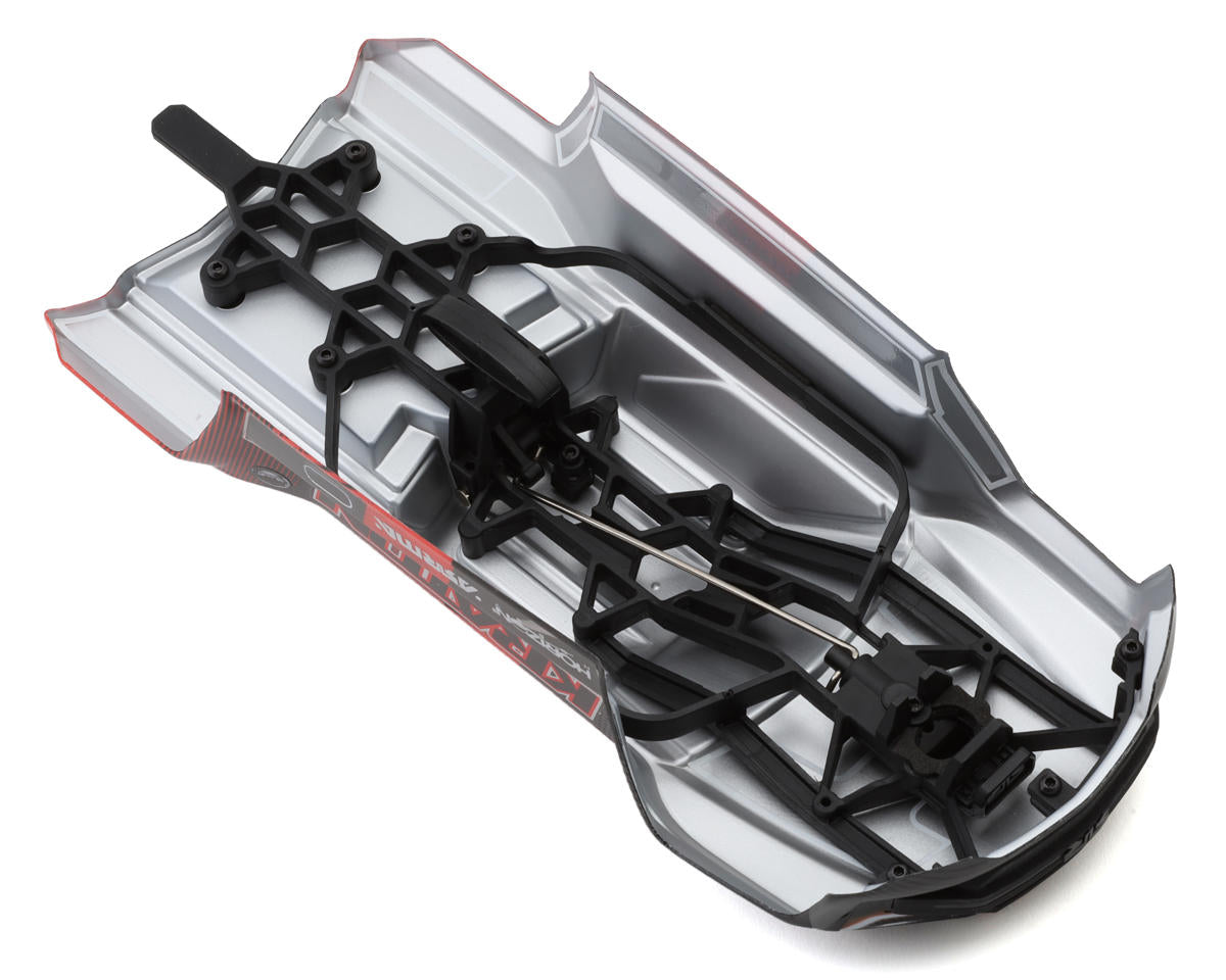 ARRMA 1/16 Mini Kraton 3S BLX Pre-Painted Body Set (Black/Red)