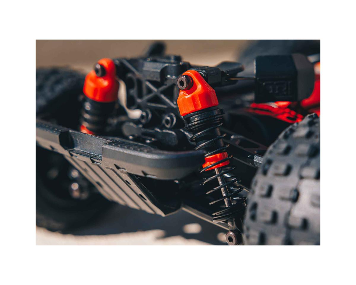 Arrma Granite Grom MEGA 4WD 380 Brushed 1/18 Monster Truck RTR (Red) w/SLT2 2.4GHz Radio, Battery & Charger