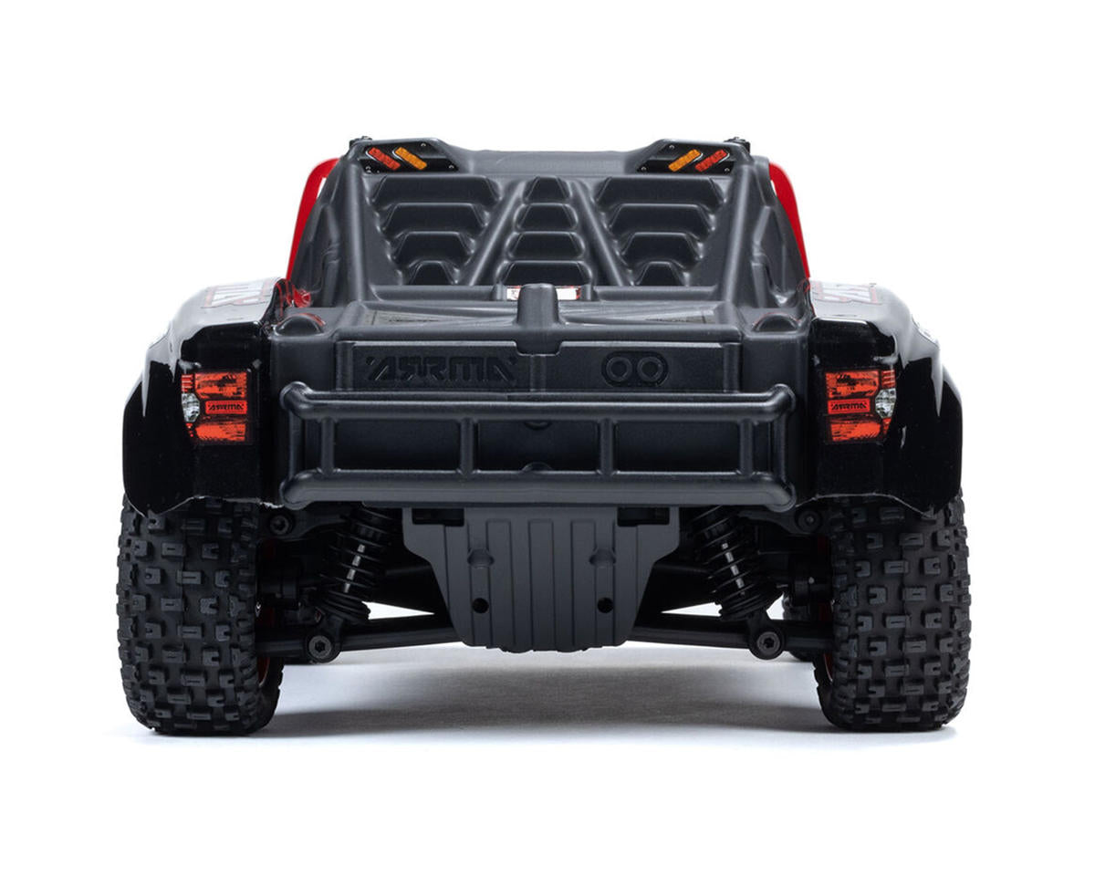 Arrma Mojave Grom MEGA 1/18 4WD Brushed Desert Truck RTR Κόκκινο/Μαύρο με Μπαταρία & Φορτιστή