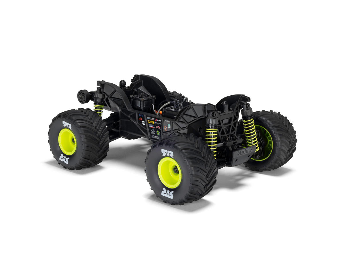 Arrma Gorgon Grom 4x4 1/16 RTR Brushed Monster Truck w/SLT2 2.4GHz Radio, Battery & Charger