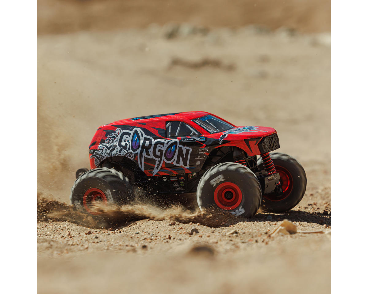 Arrma Gorgon Grom 4x4 1/16 RTR Brushed Monster Truck w/SLT2 2.4GHz Radio, Battery & Charger