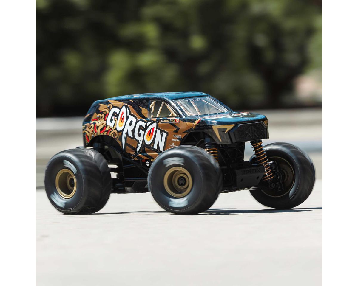 Arrma Gorgon Grom 4x4 1/16 RTR Brushed Monster Truck w/SLT2 2.4GHz Radio, Battery & Charger