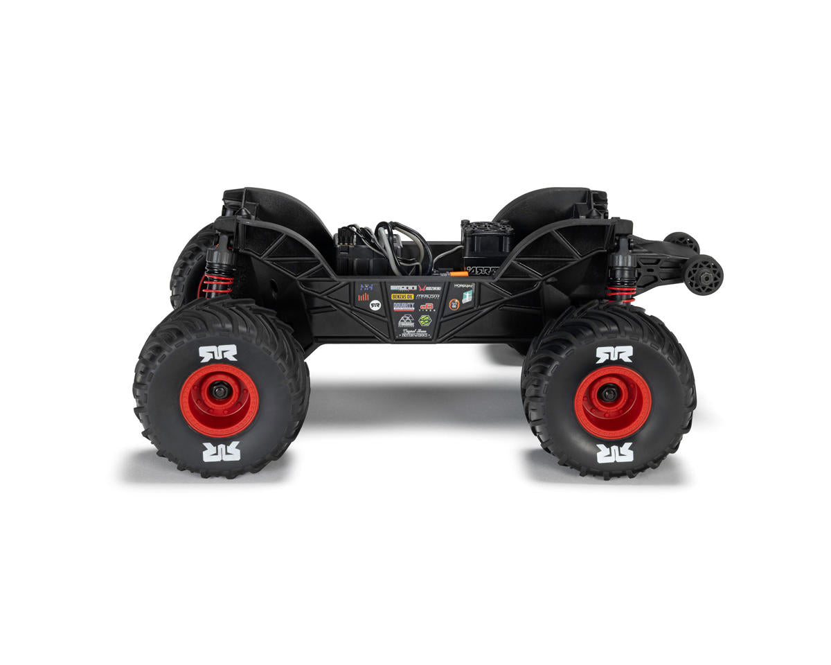 Arrma Quake Grom 4x4 1/16 RTR Brushed Monster Truck (Red) w/SLT2 2.4GHz Radio, Battery & Charger