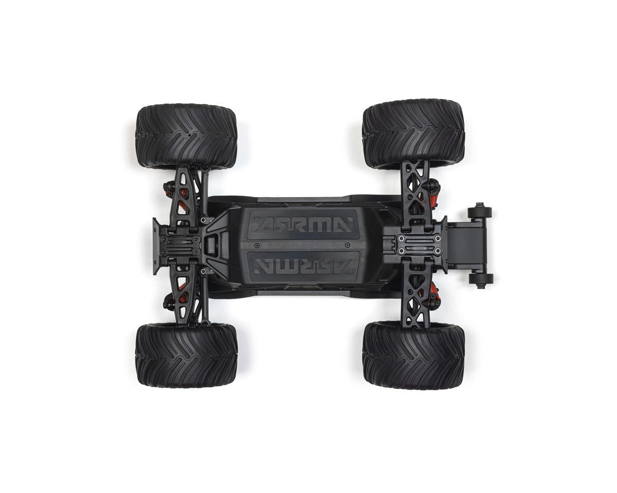 Arrma Quake Grom 4x4 1/16 RTR Brushed Monster Truck (Red) w/SLT2 2.4GHz Radio, Battery & Charger